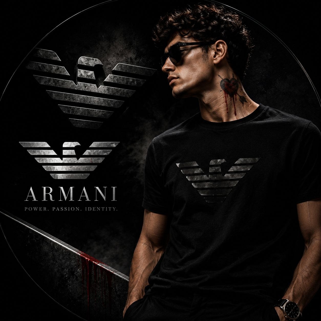 Мужские футболки Armani.